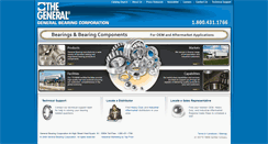 Desktop Screenshot of generalbearing.com